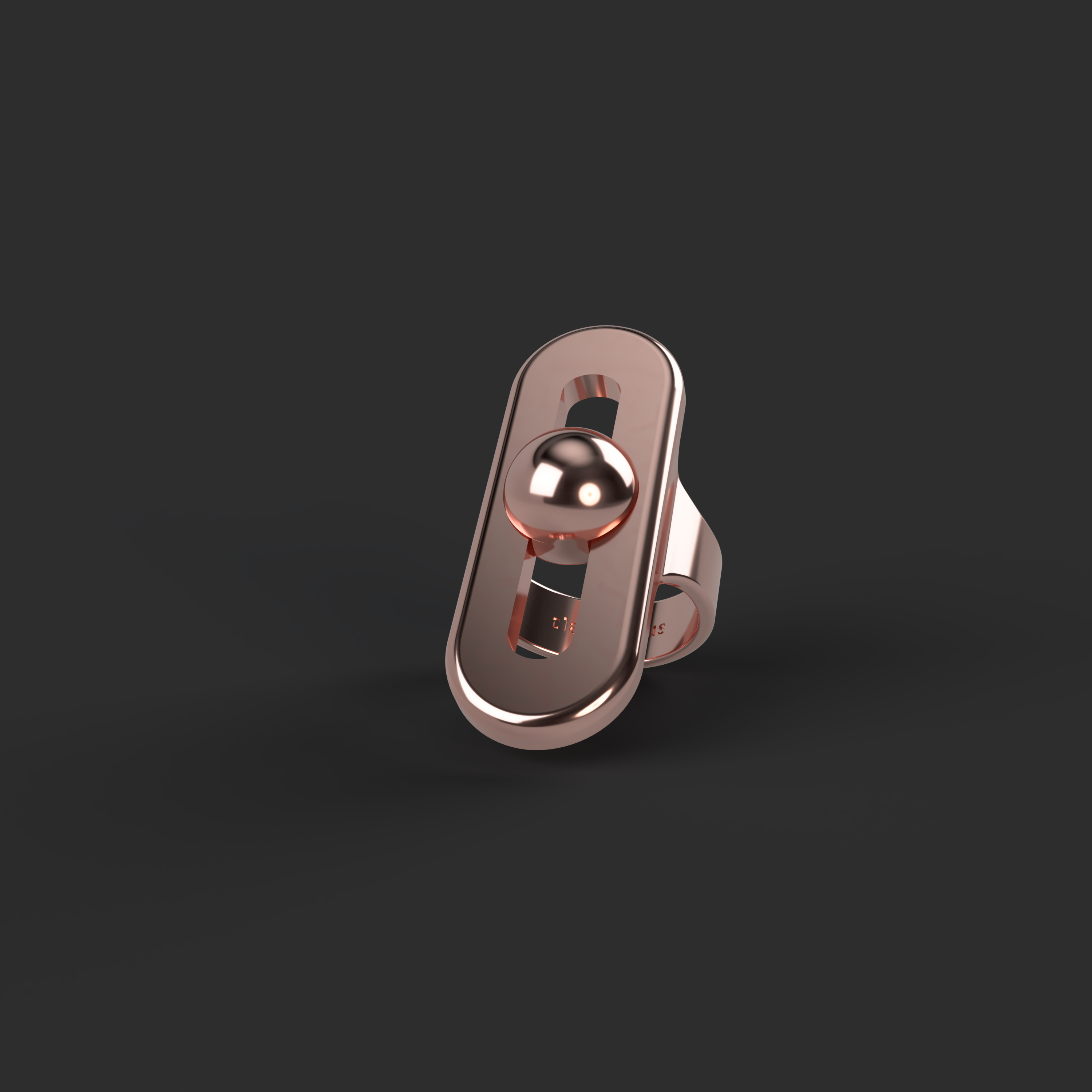 N U M A : 14K Rose Gold