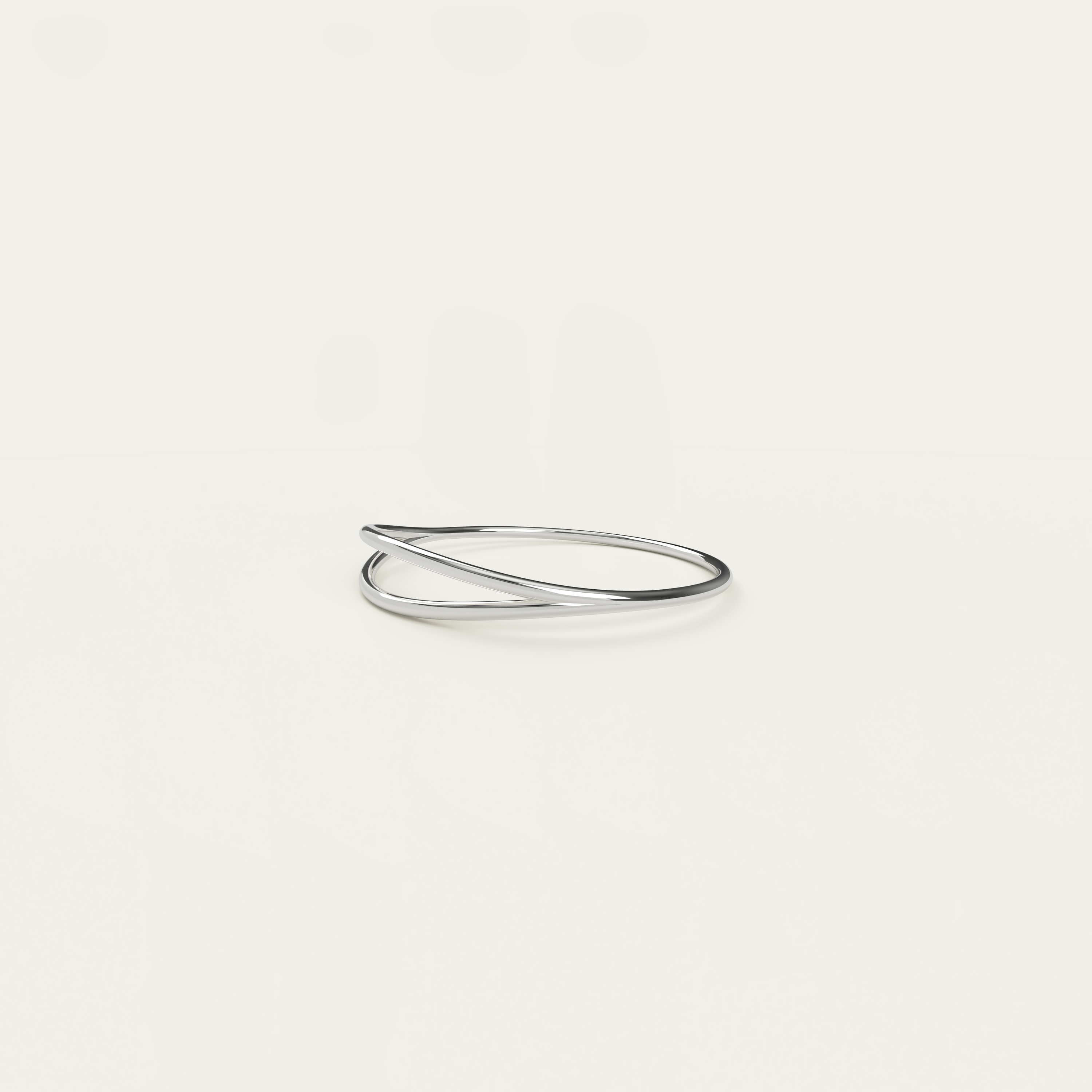 Split-In-Two Bangle - 92.5 Sterling Silver